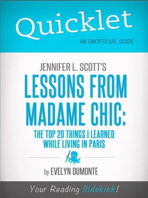 cover image of Quicklet on Jennifer L. Scott's Lessons from Madame Chic